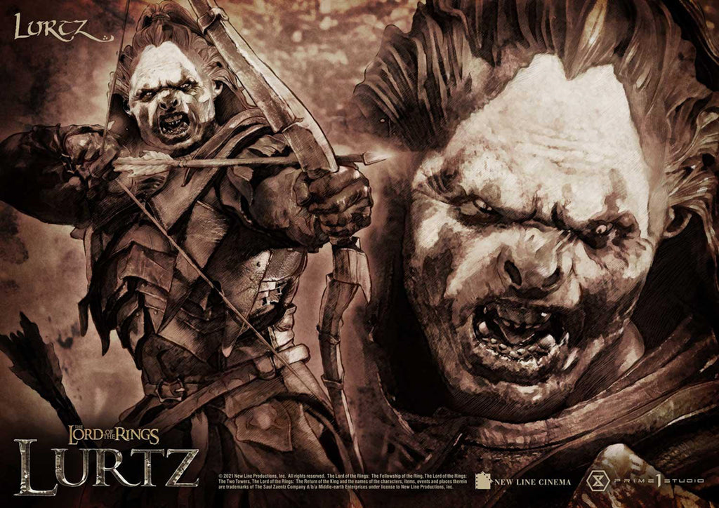 Estátua Lurtz - O Senhor dos Anéis - Premium Masterline 1/4 - Prime 1