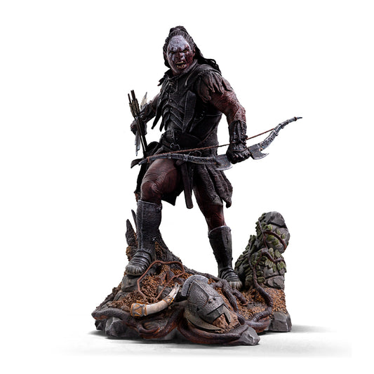 Estátua Lurtz Uruk-Hai Leader - O Senhor dos Anéis - Art Scale 1/10 - Iron Studios