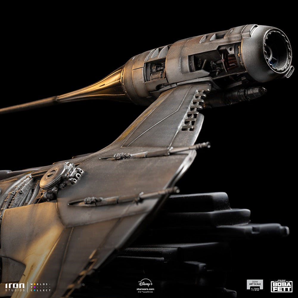 Estátua Mando's N-1 Starfighter - Star Wars - Demi Scale 1/20 - Iron Studios