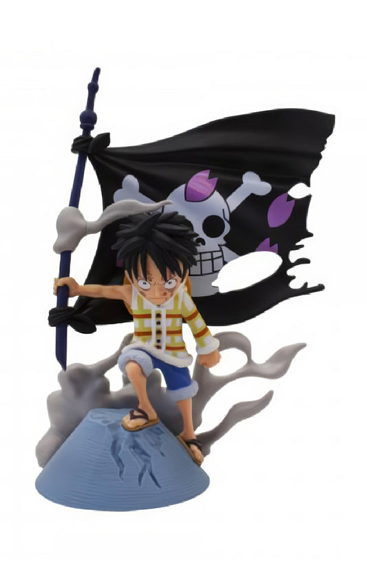 Estátua Monkey D. Luffy - One Piece - WCF Log Stories - Banpresto - Bandai