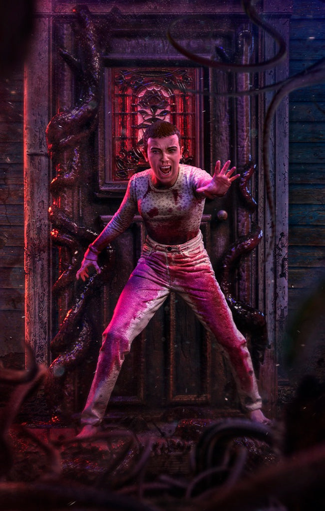 Estátua Onze Deluxe - Stranger Things - Art Scale 1/10 - Iron Studios