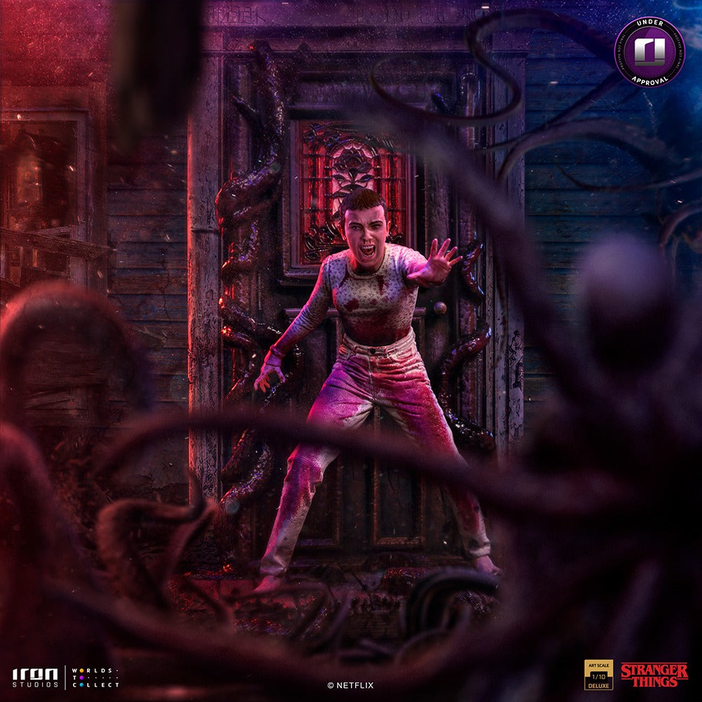 Estátua Onze Deluxe - Stranger Things - Art Scale 1/10 - Iron Studios