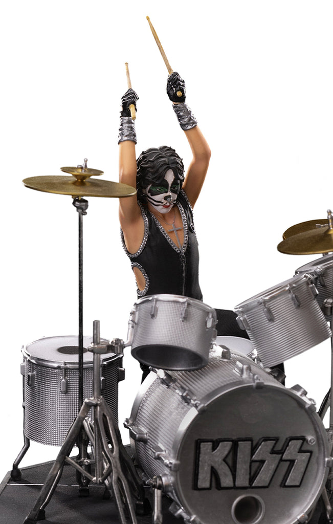 Estátua Peter Criss aka Cat - Kiss - Art Scale 1/10 - Iron Studios