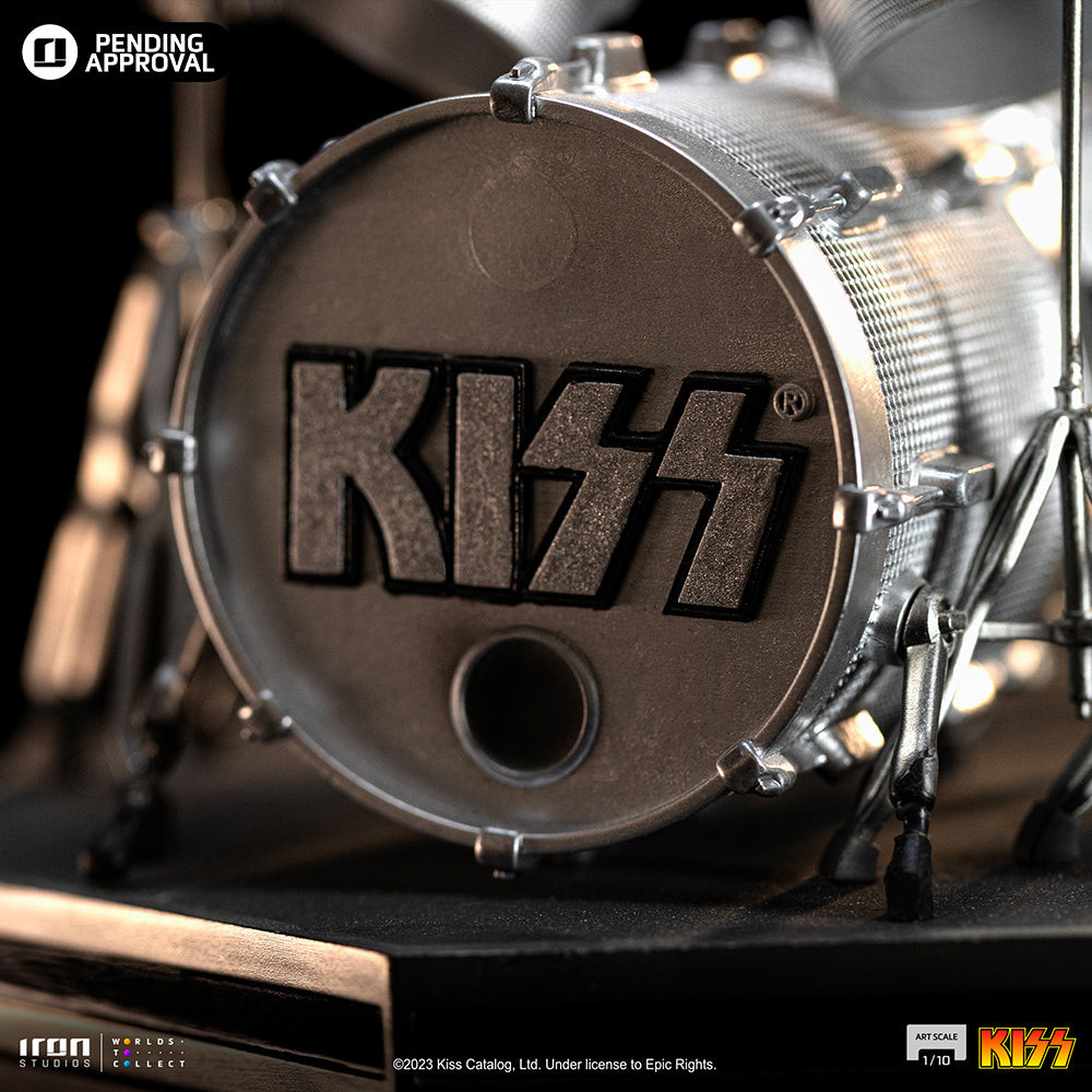 Estátua Peter Criss aka Cat - Kiss - Art Scale 1/10 - Iron Studios