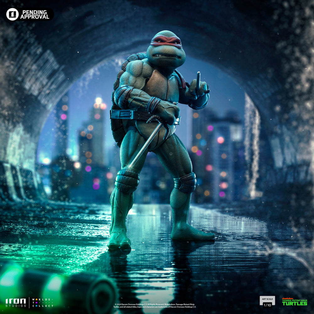 Estátua Raphael - As Tartarugas Ninja - Art Scale 1/10 - Iron Studios