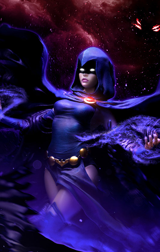 Estátua Ravena - DC Comics Series #8 - Art Scale 1/10 - Iron Studios