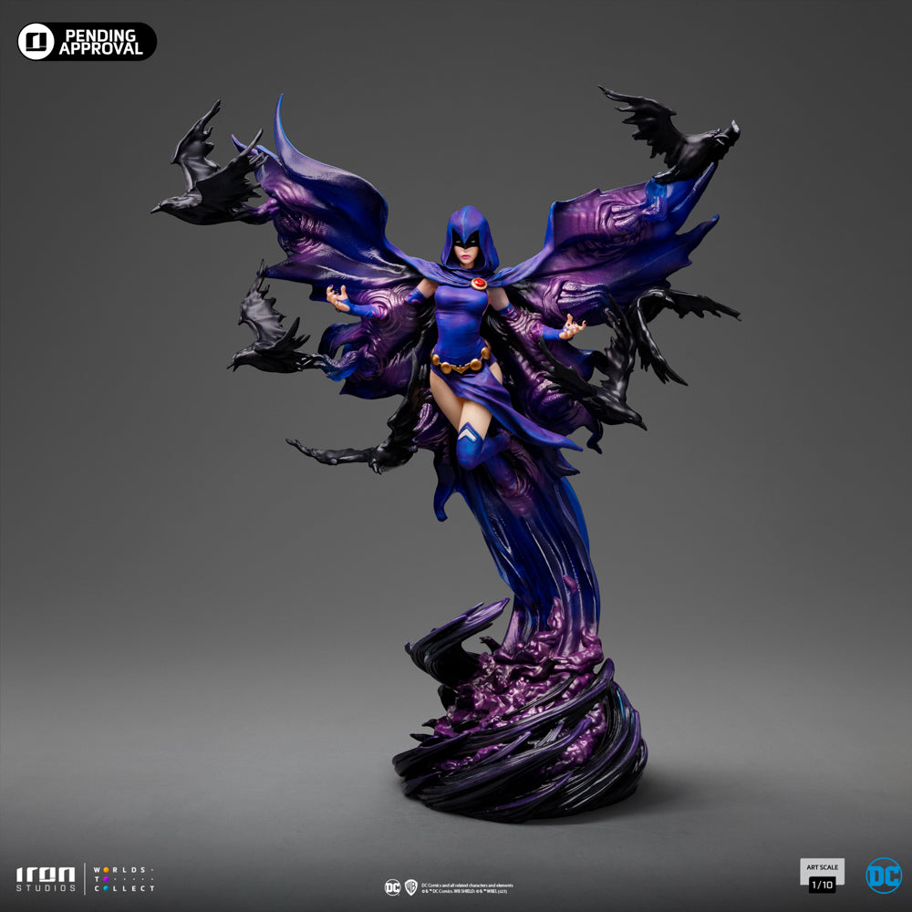 Estátua Ravena - DC Comics Series #8 - Art Scale 1/10 - Iron Studios