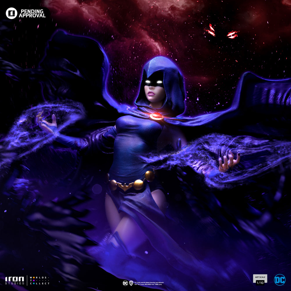 Estátua Ravena - DC Comics Series #8 - Art Scale 1/10 - Iron Studios