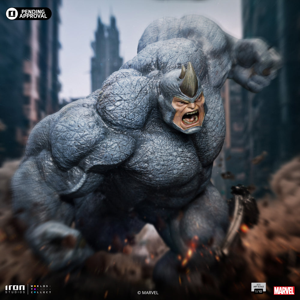 Estátua Rhino - Spider-man vs Villains - Art Scale 1/10 - Iron Studios