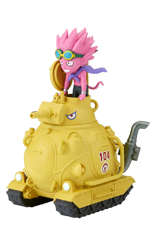 Estátua Sand Land Royal Army Tank Corps no. 104 - Sand Land - Mega World Collectable - Banpresto - Bandai