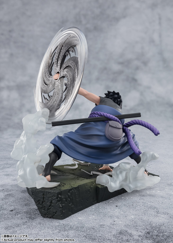 Estátua Sasuke Uchiha The Light and Dark of The Mangekyo Sharingan - Naruto Shippuden - Figuarts Zero - Bandai
