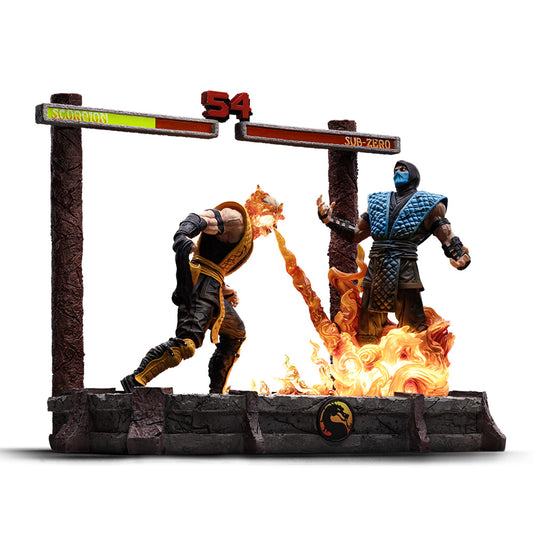 Estátua Scorpion Fatality - Mortal Kombat - Art Scale 1/10 - Iron Studios