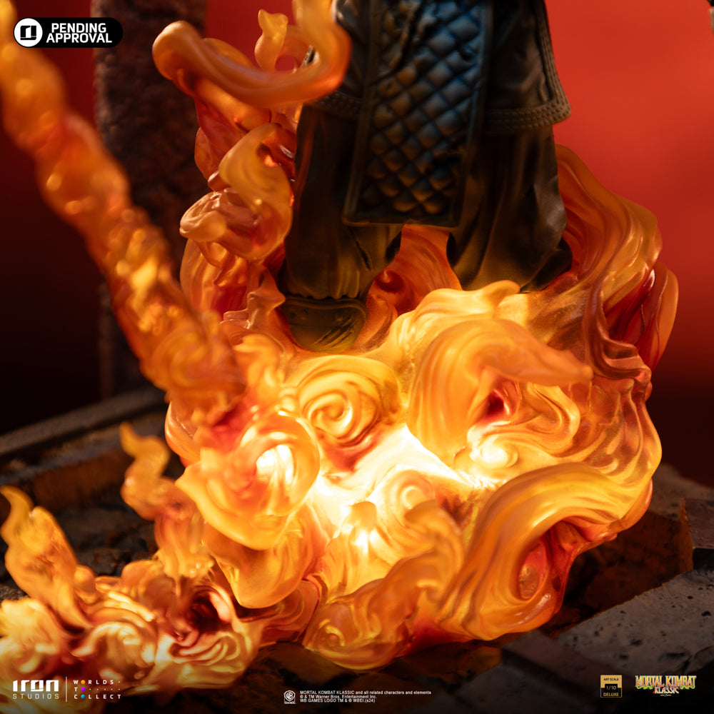 Estátua Scorpion Fatality - Mortal Kombat - Art Scale 1/10 - Iron Studios