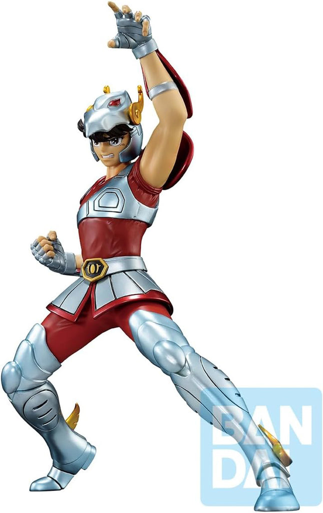 Estátua Seiya de Pegasus Gold Saints Arc - Os Cavaleiros do Zodíaco - Ichibansho - Banpresto - Bandai