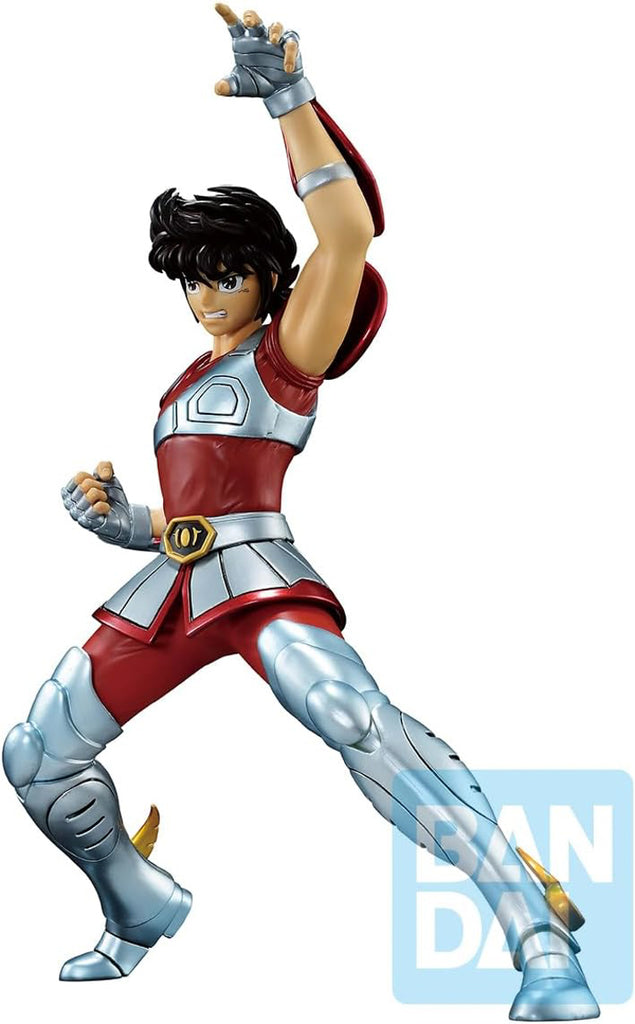 Estátua Seiya de Pegasus Gold Saints Arc - Os Cavaleiros do Zodíaco - Ichibansho - Banpresto - Bandai