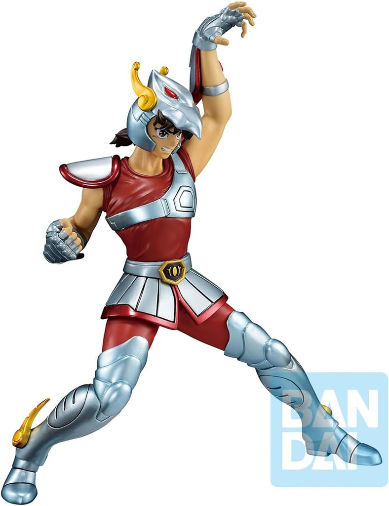 Estátua Seiya de Pegasus Gold Saints Arc - Os Cavaleiros do Zodíaco - Ichibansho - Banpresto - Bandai