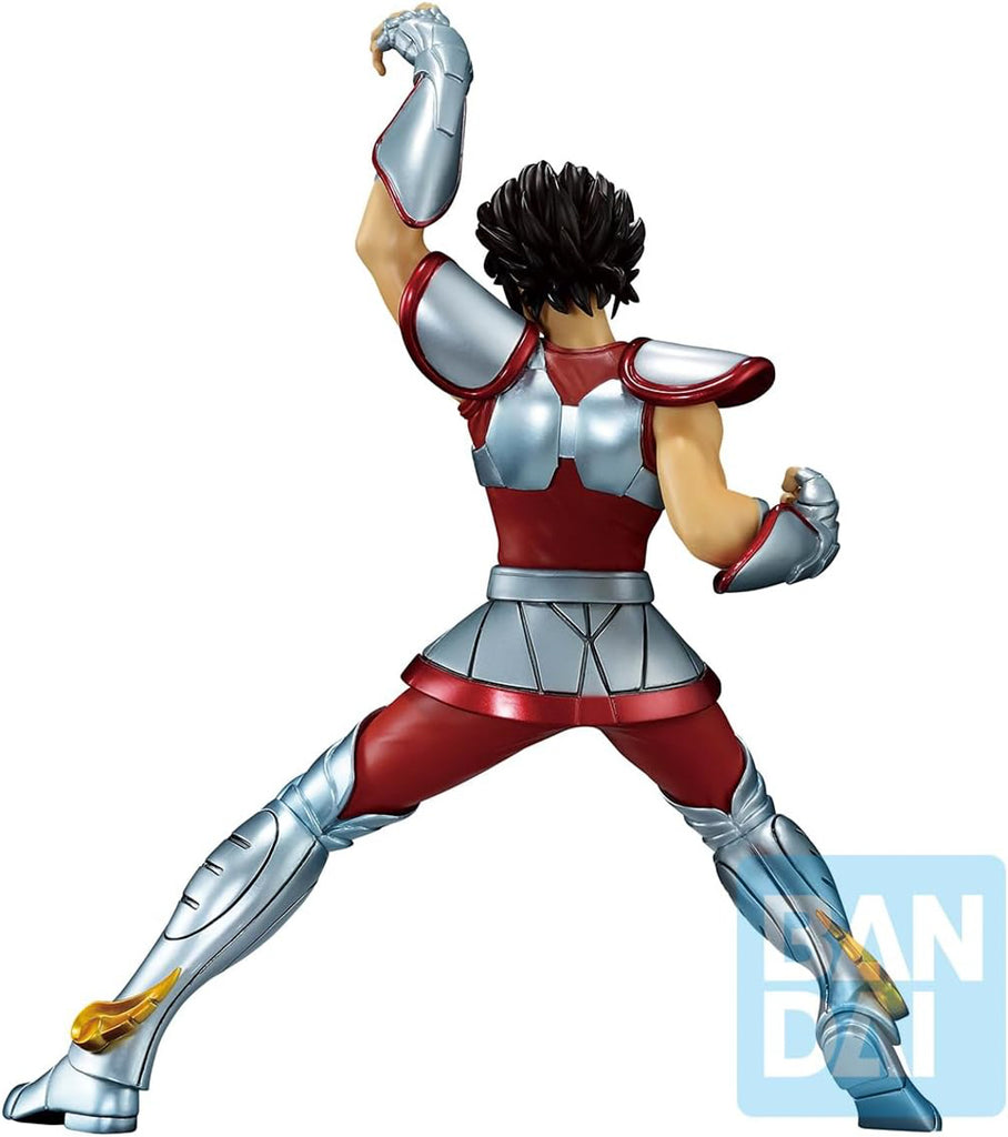 Estátua Seiya de Pegasus Gold Saints Arc - Os Cavaleiros do Zodíaco - Ichibansho - Banpresto - Bandai