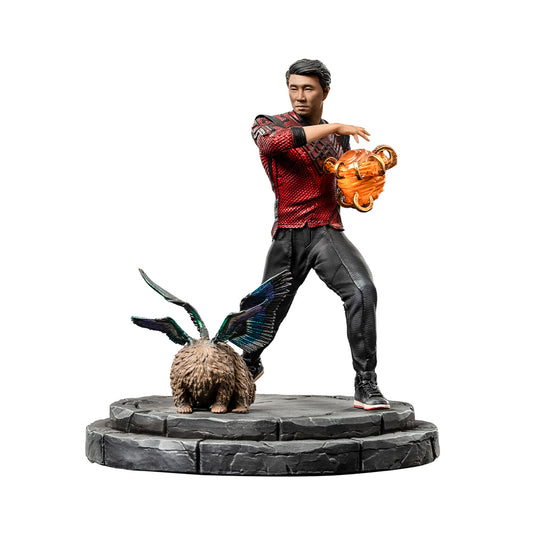 Estátua Shang-Chi & Morris - Shang-Chi e a Lenda dos Dez Anéis - Marvel - BDS Art Scale 1/10 - Iron Studios