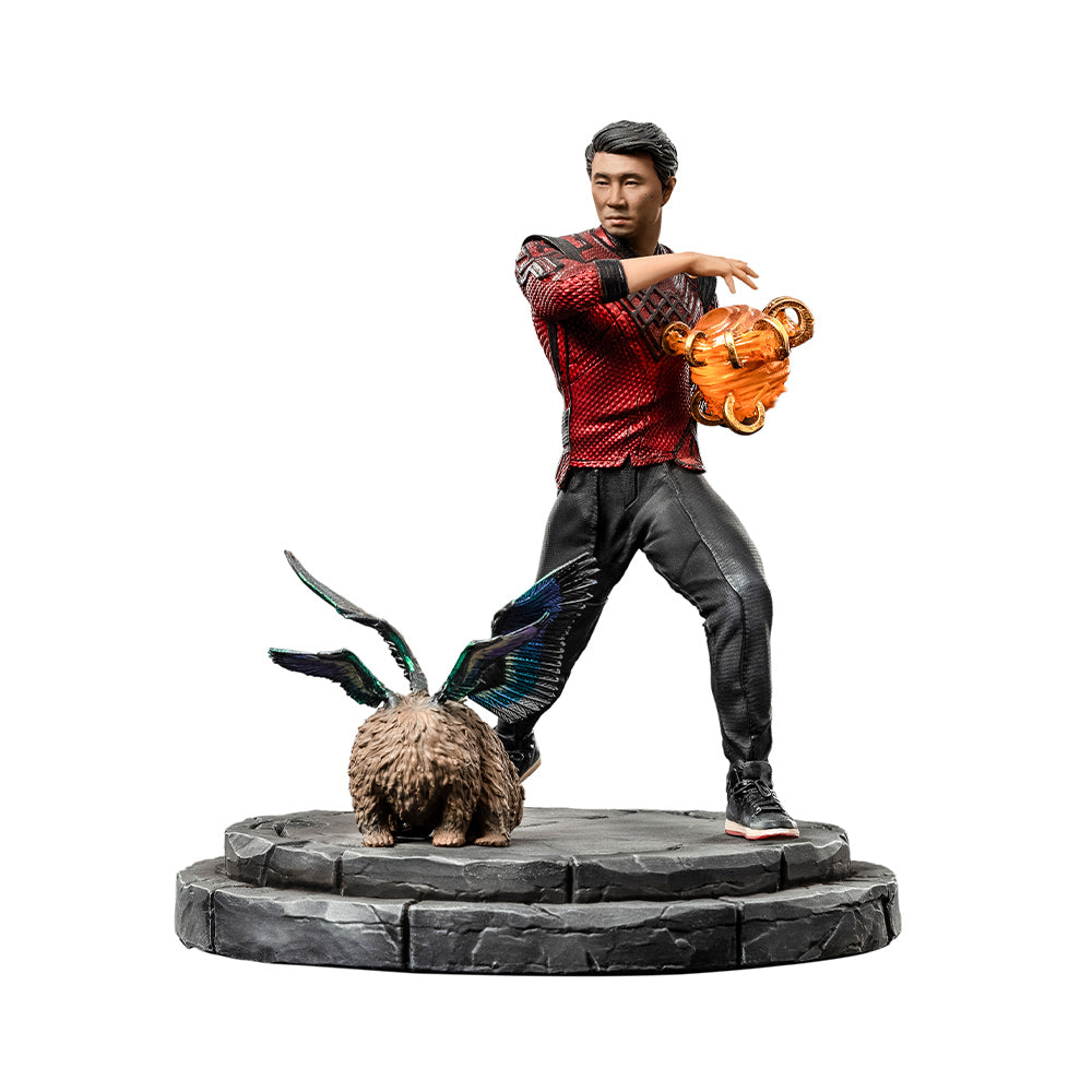 Estátua Shang-Chi & Morris - Shang-Chi e a Lenda dos Dez Anéis - Marvel - BDS Art Scale 1/10 - Iron Studios