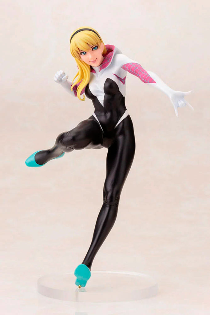 Estátua Spider-Gwen Renewal - Marvel - Bishoujo - Kotobukiya