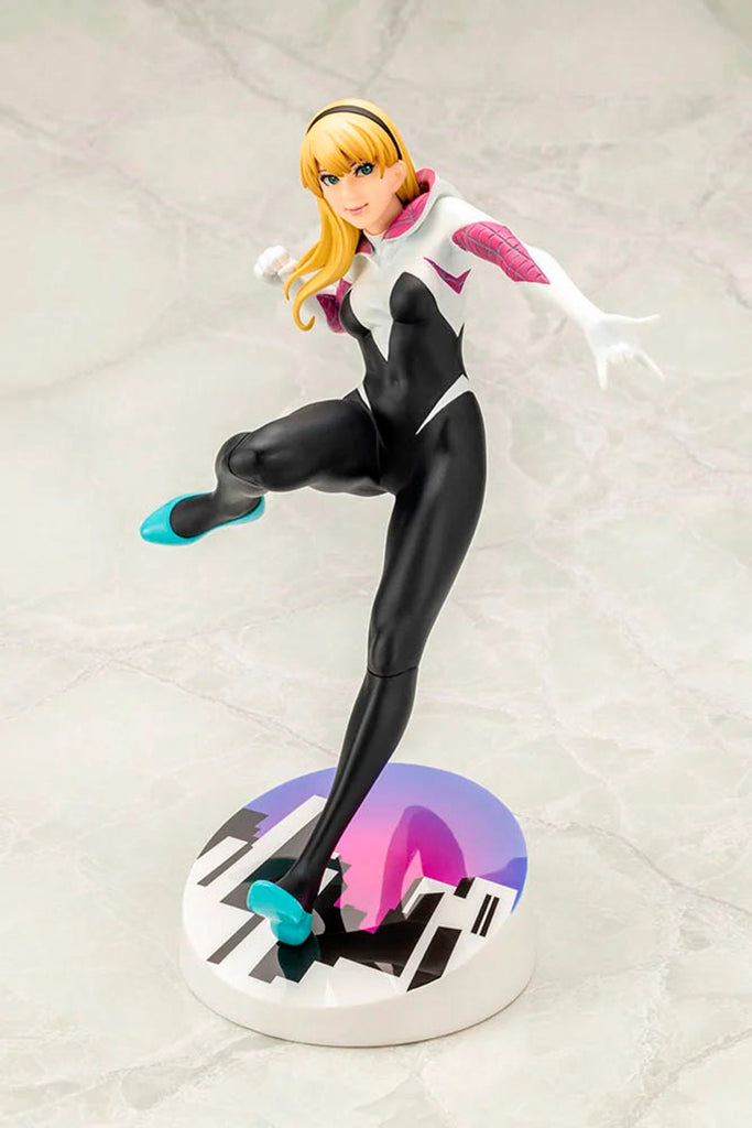Estátua Spider-Gwen Renewal - Marvel - Bishoujo - Kotobukiya