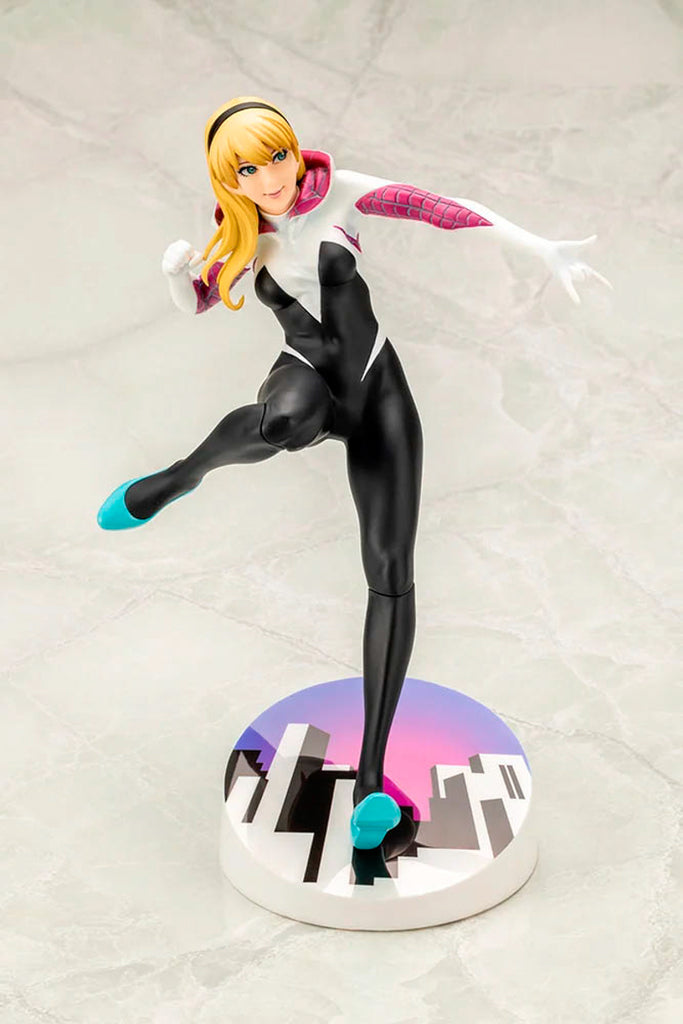 Estátua Spider-Gwen Renewal - Marvel - Bishoujo - Kotobukiya