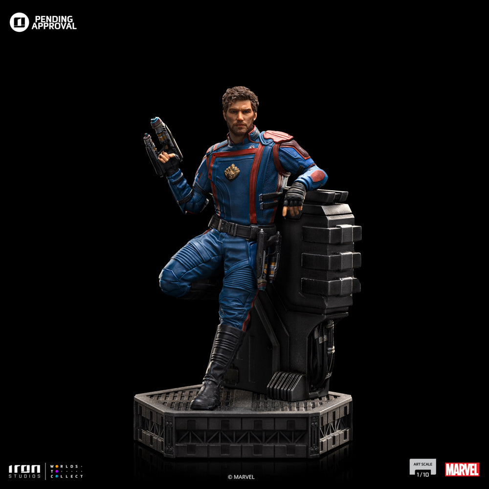 Estátua Sr. das Estrelas - Guardiões da Galaxia 3 - Art Scale 1/10 - Iron Studios