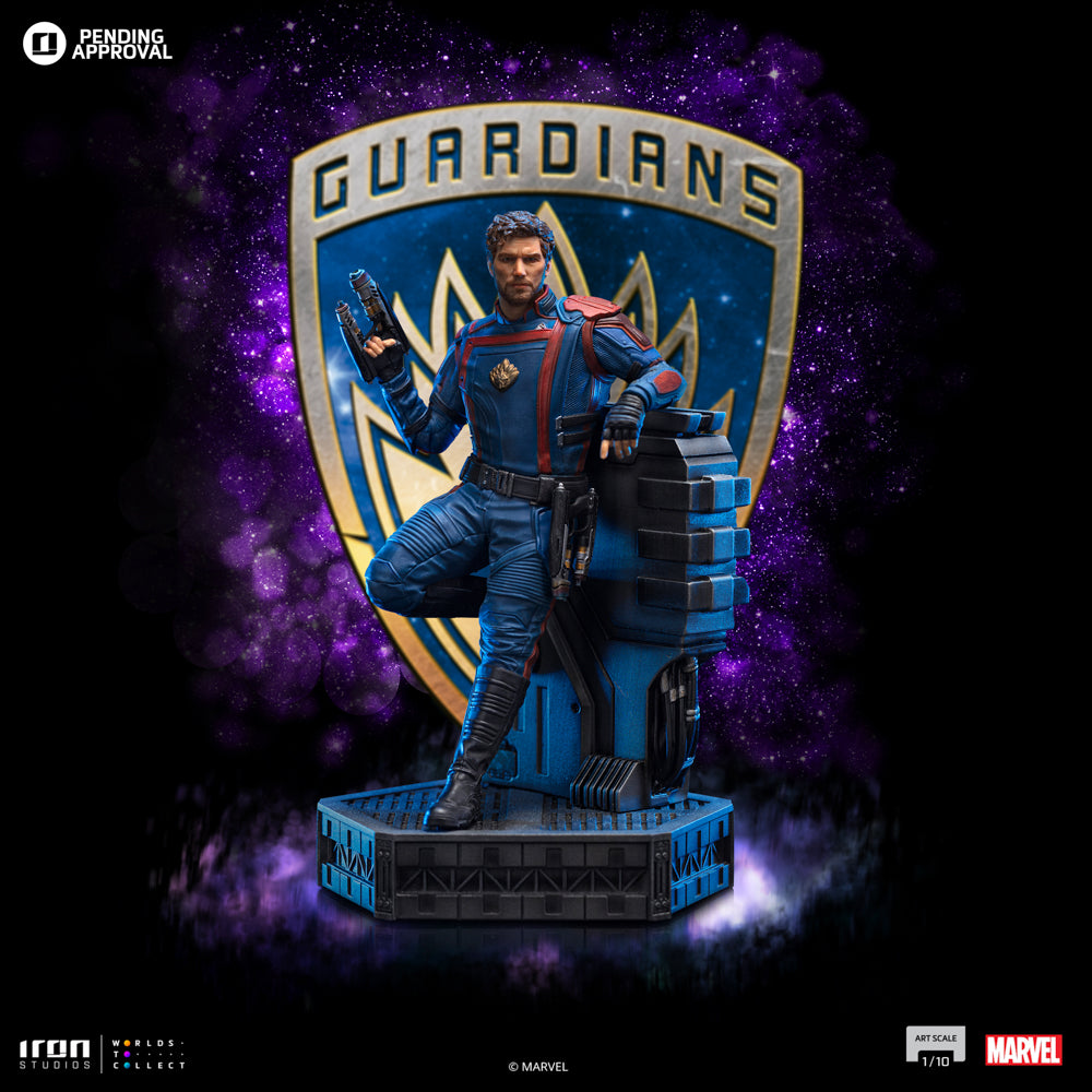 Estátua Sr. das Estrelas - Guardiões da Galaxia 3 - Art Scale 1/10 - Iron Studios