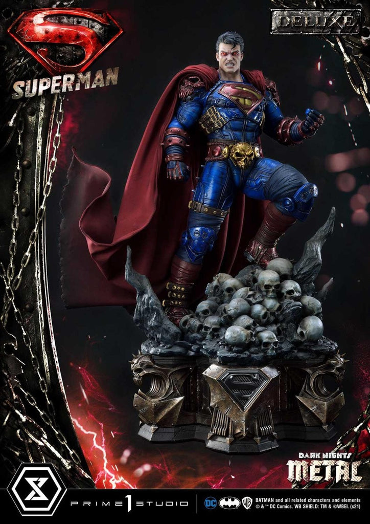Estátua Super Homem Deluxe - Dark Knight Metal Comics - Museum Masterline 1/3 - Prime 1