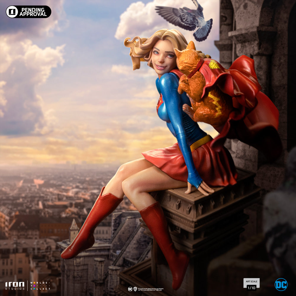 Estátua Supergirl Serie 8 - DC Comics - Art Scale 1/10 - Iron Studios