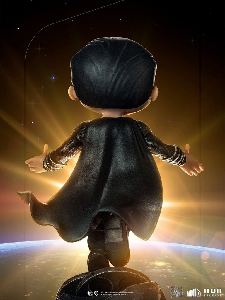 Estátua Superman Black  - Zack Snyder's Justice League - MiniCo - Iron Studios