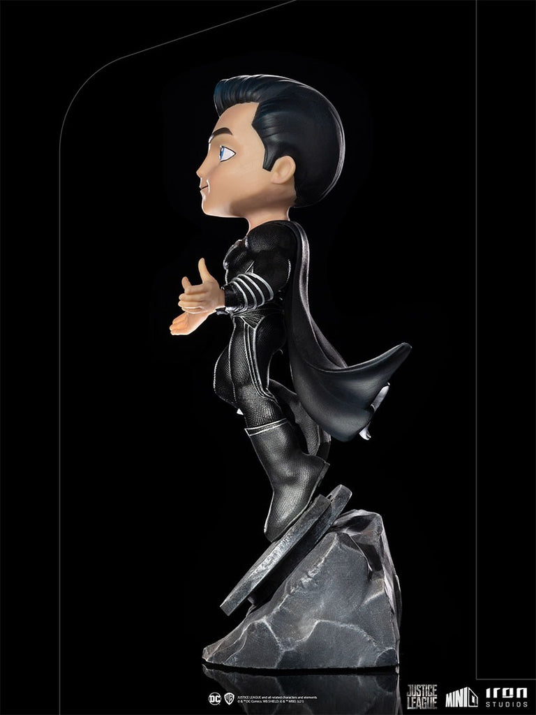 Estátua Superman Black  - Zack Snyder's Justice League - MiniCo - Iron Studios