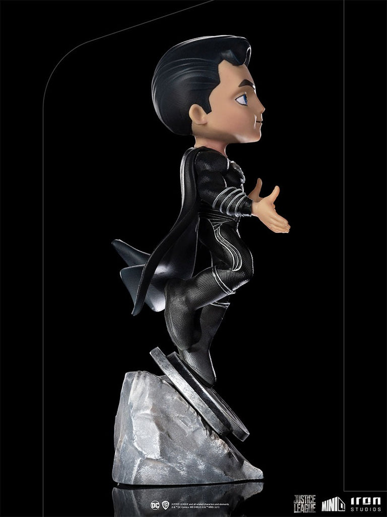 Estátua Superman Black  - Zack Snyder's Justice League - MiniCo - Iron Studios