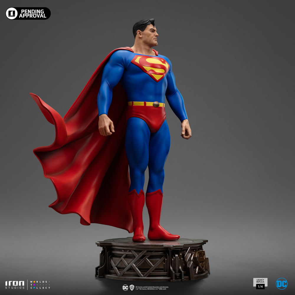 Estátua Superman Trinity - DC Comics -   Legacy Replica 1/4 - Iron Studios