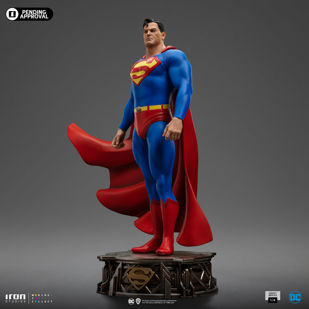 Estátua Superman Trinity - DC Comics -   Legacy Replica 1/4 - Iron Studios
