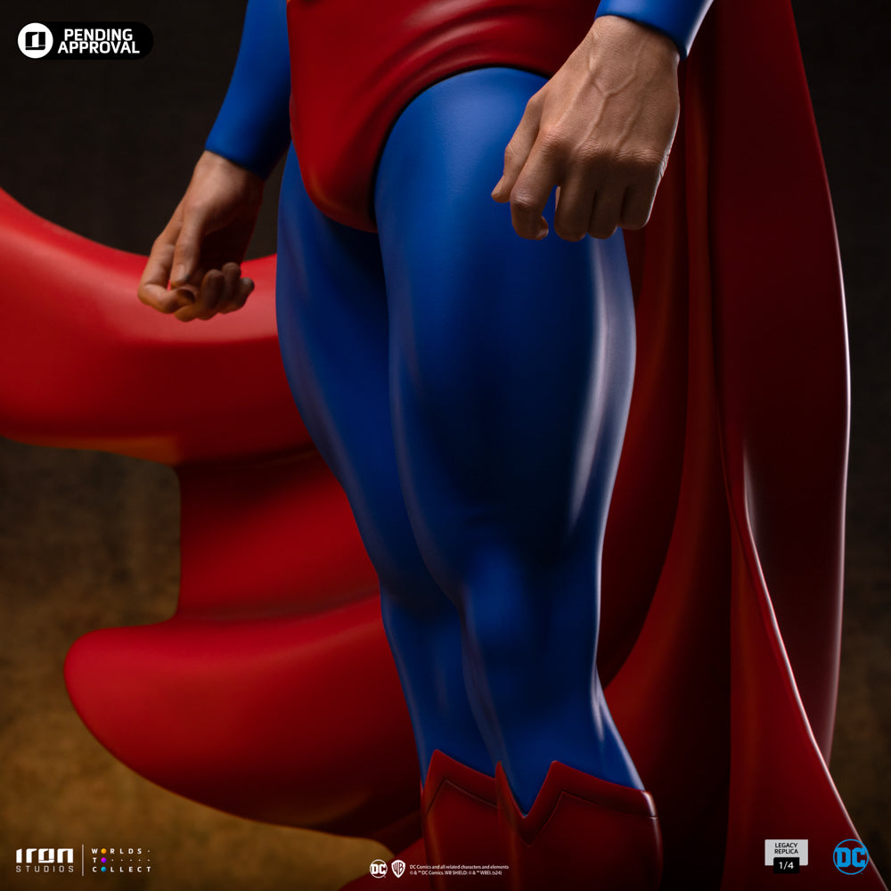 Estátua Superman Trinity - DC Comics -   Legacy Replica 1/4 - Iron Studios