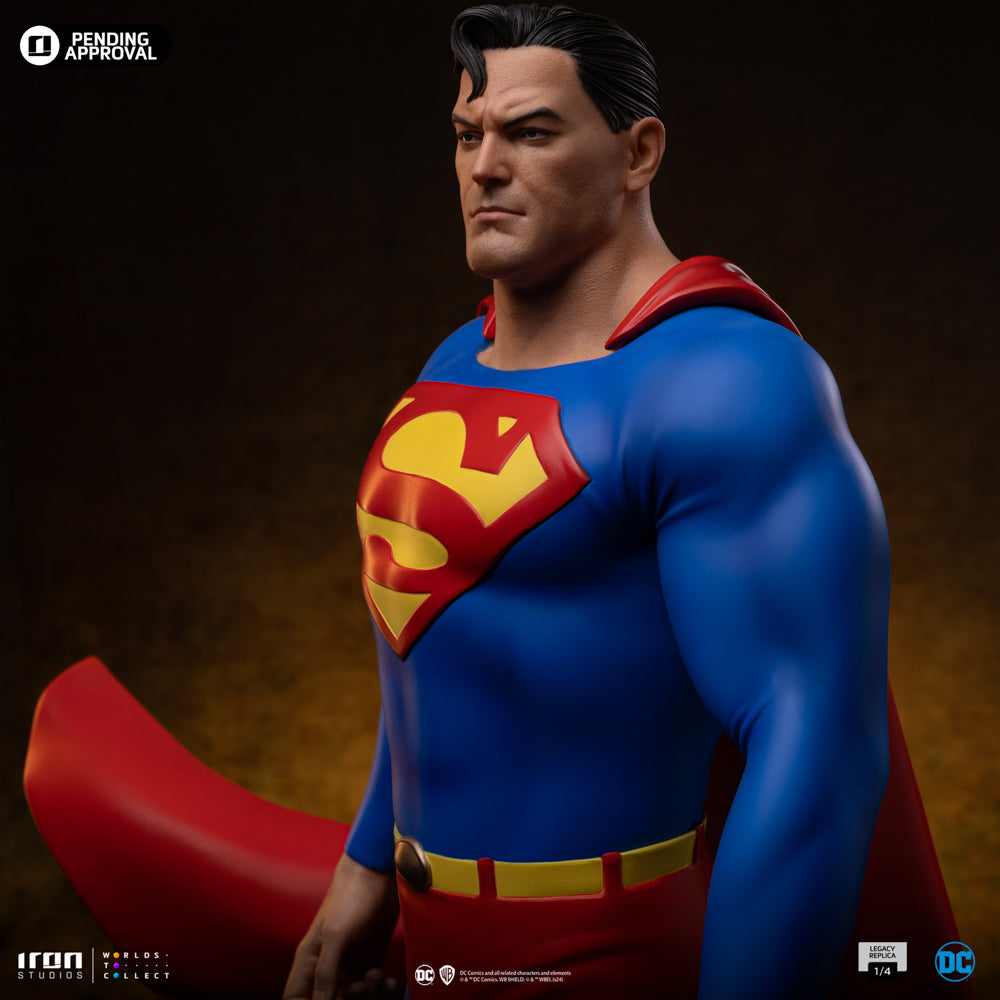 Estátua Superman Trinity - DC Comics -   Legacy Replica 1/4 - Iron Studios