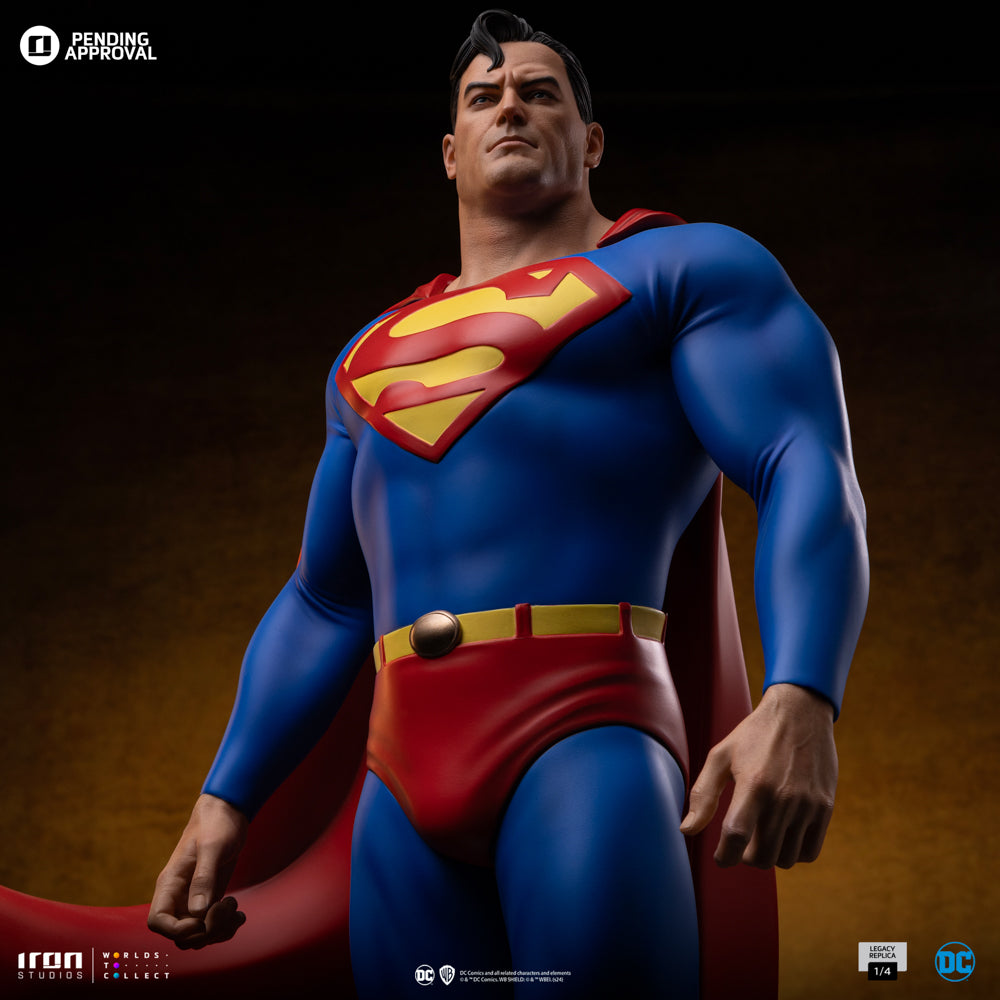Estátua Superman Trinity - DC Comics -   Legacy Replica 1/4 - Iron Studios