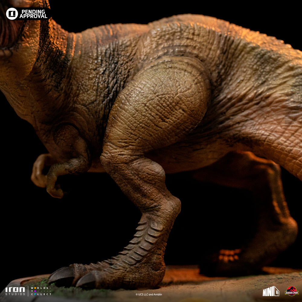 Estátua T-Rex 30TH Anniversary  - Jurassic Park - MiniCo - Iron Studios