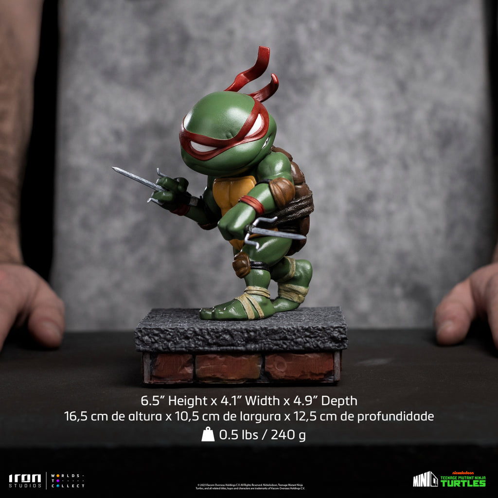 Estátua Raphael V2 - TMNT - MiniCo - Iron Studios