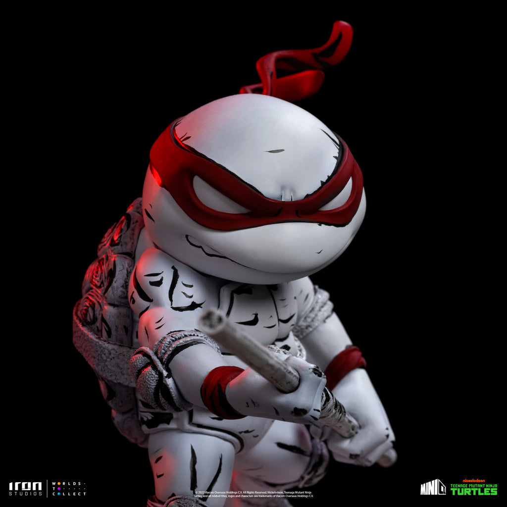 Estátua Donatello Comics  Black and White - TMNT - MiniCo - Iron Studios