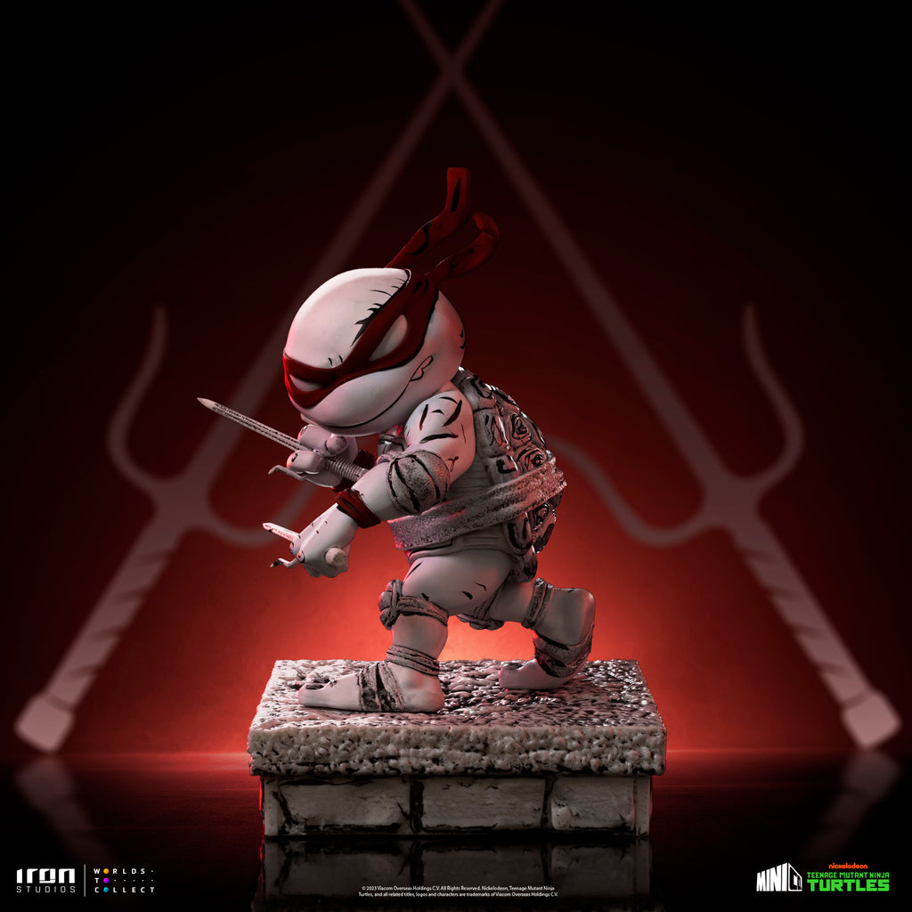 Estátua Raphael Comics - TMNT - MiniCo - Iron Studios