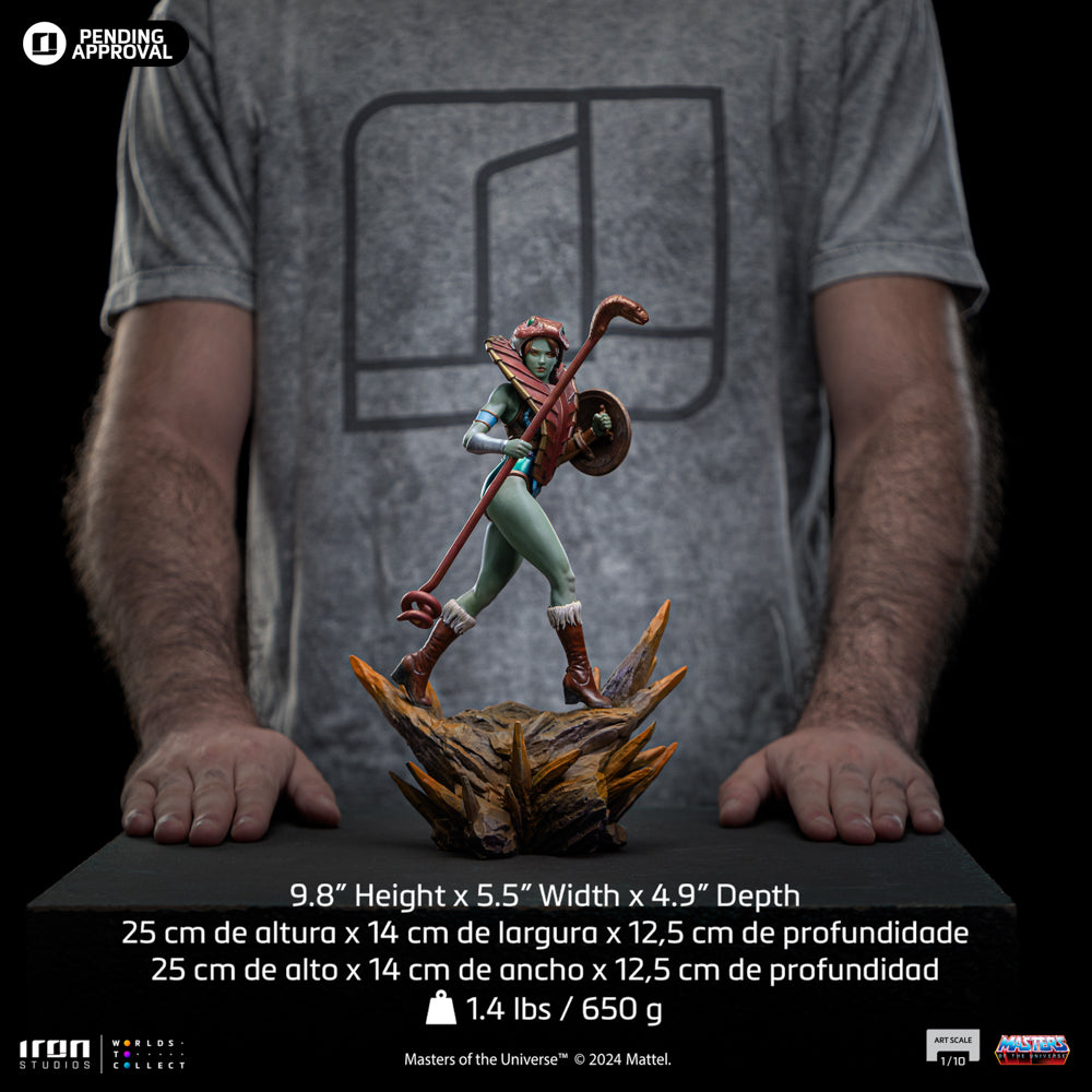 Estátua Teela Deusa Guerreira - He-Man e os Mestres do Universo - Art Scale 1/10 - Iron Studios