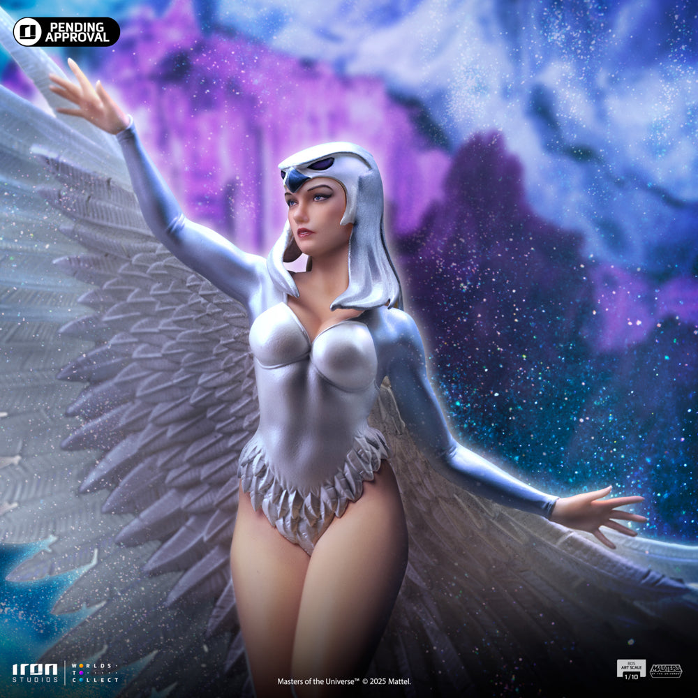 Estátua Feiticeira do Templo das Trevas - He-Man e os Mestres do Universo – Art Scale 1/10 – Iron Studios