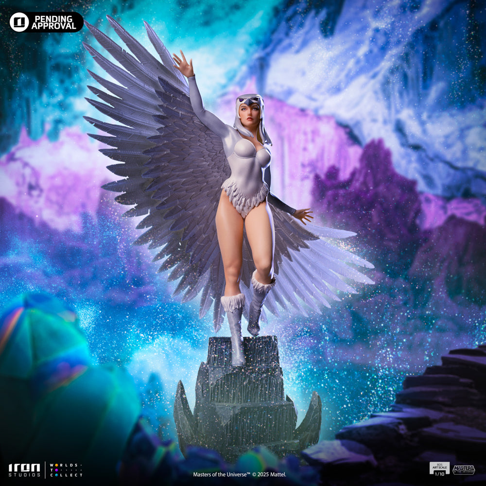 Estátua Feiticeira do Templo das Trevas - He-Man e os Mestres do Universo – Art Scale 1/10 – Iron Studios