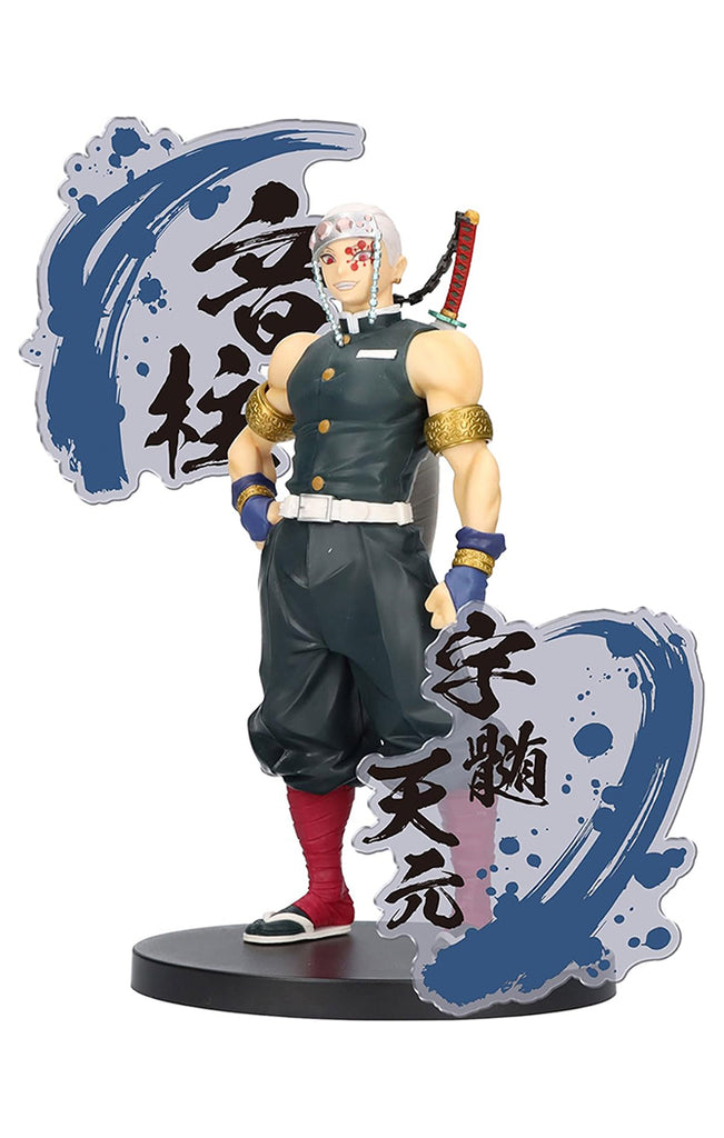 Estátua Tengen Uzui - Demon Slayer - Figure Ex - Banpresto - Bandai