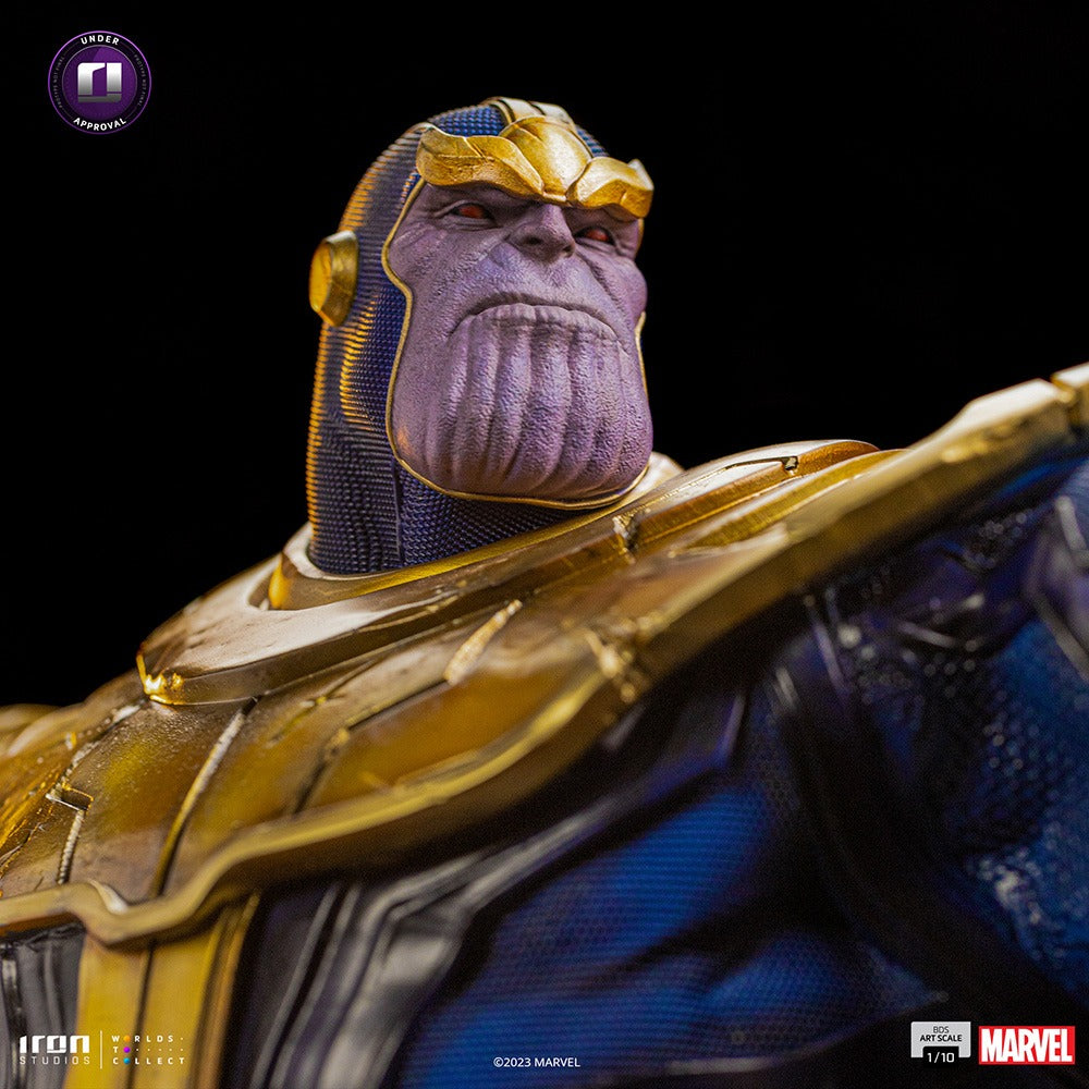 Estátua Thanos Infinity Gauntlet Diorama - Marvel - BDS Art Scale 1/10 - Iron Studios