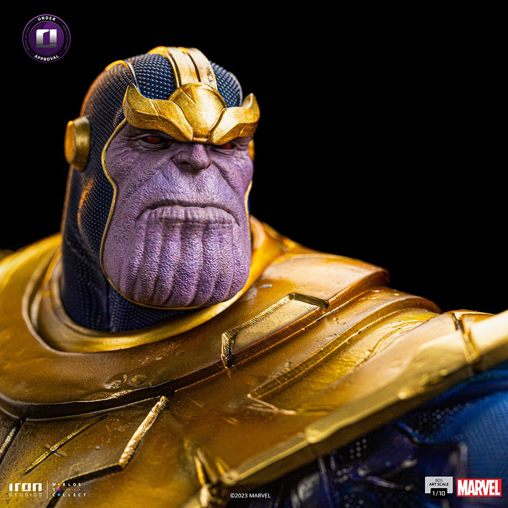 Estátua Thanos Infinity Gauntlet Diorama - Marvel - BDS Art Scale 1/10 - Iron Studios