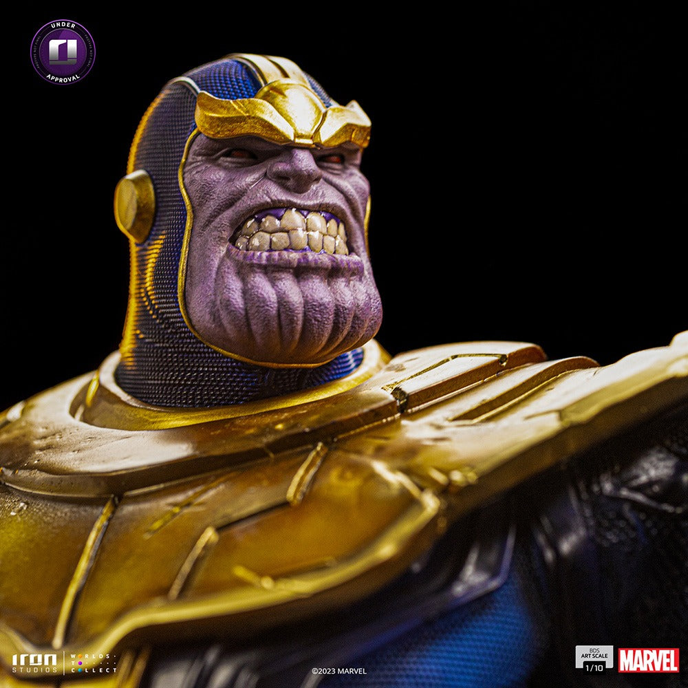 Estátua Thanos Infinity Gauntlet Diorama - Marvel - BDS Art Scale 1/10 - Iron Studios