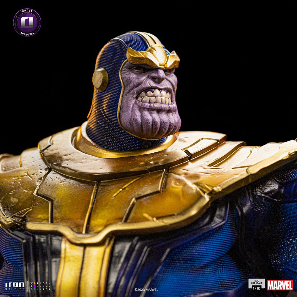Estátua Thanos Infinity Gauntlet Diorama - Marvel - BDS Art Scale 1/10 - Iron Studios